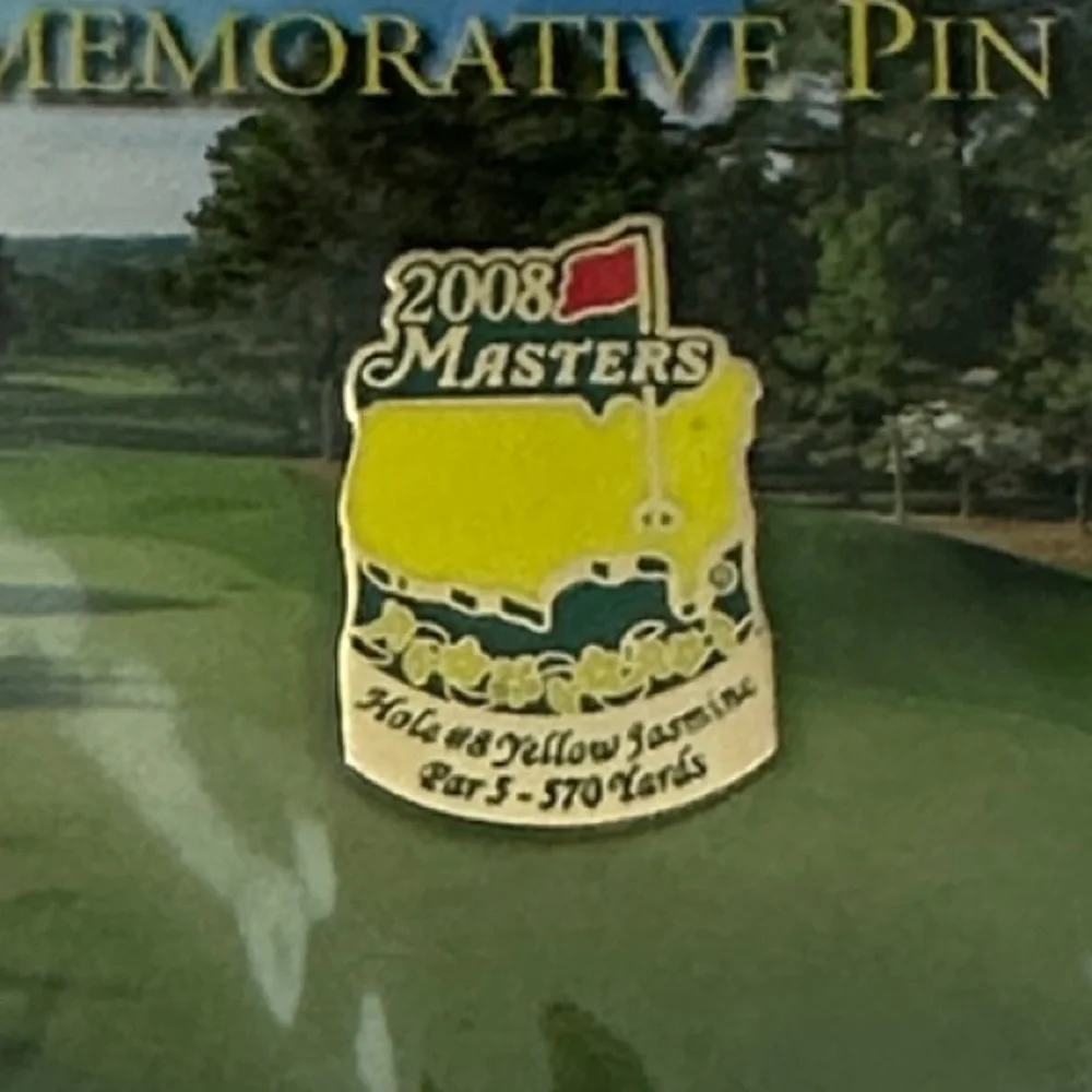 Masters 2008 Commemorative Pin - #8 Yellow Jasmine
